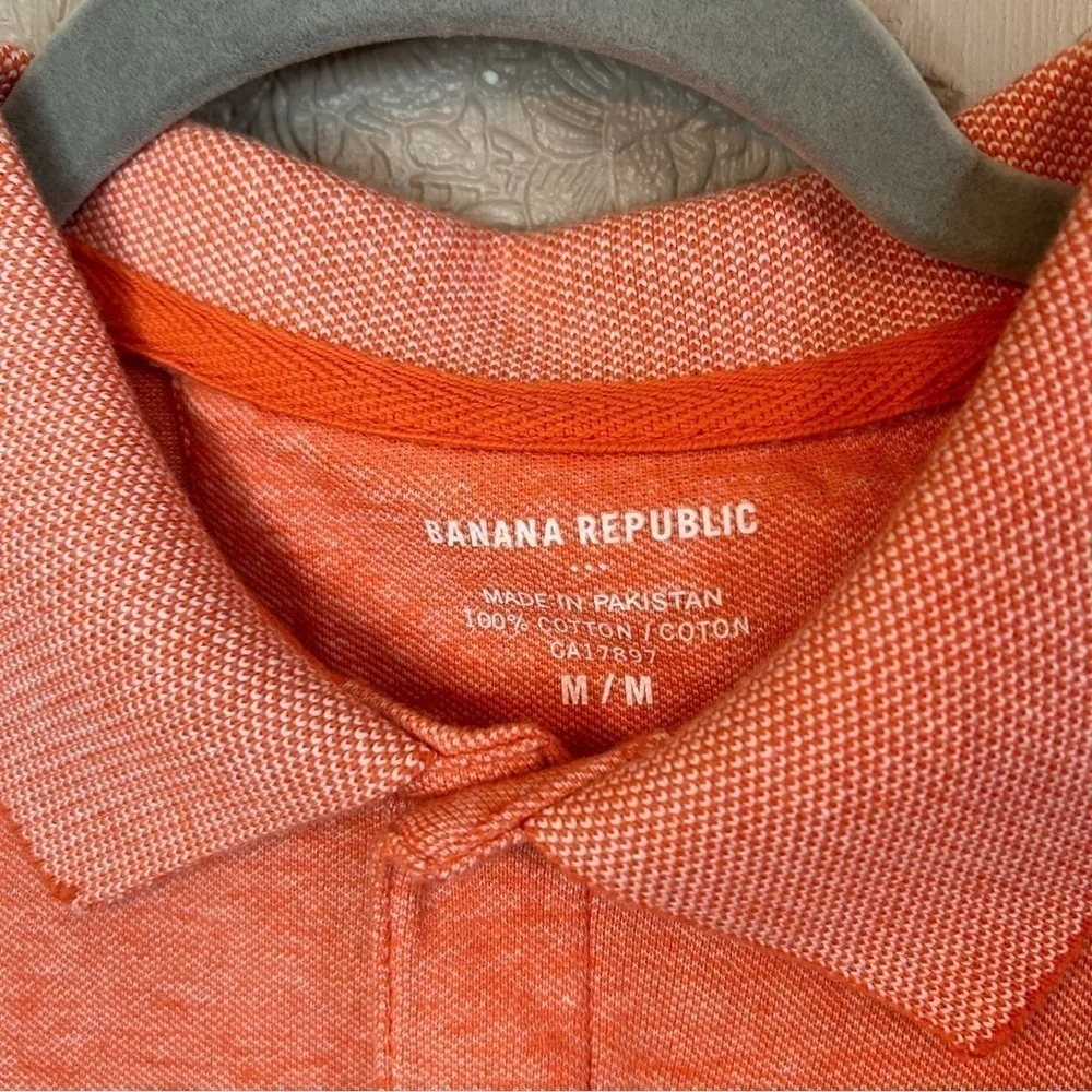 Banana Republic polo golf shirt M Medium great condition
